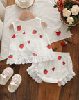 Berry Bliss Lace Bloomer Set