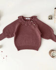 Lace Neck Sweater