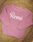 Personalized Knit Embroidered Custom Sweater
