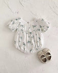 Wildflower Puff Sleeve Romper