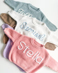 Personalized Embroidered Custom Knit Sweater