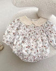 Lace Meadow Smocked Romper