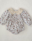Lace Meadow Smocked Romper