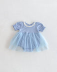 Tulle Dreams Ribbed Romper