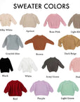Personalized Embroidered Custom Knit Sweater