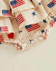 Sweet Liberty Ruffle Bubble Romper