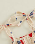 Sweet Liberty Ruffle Bubble Romper