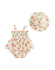 Rosie Bloom Bubble Romper & Sun Hat Set