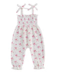 Sweet Bow Smocked Jumpsuit