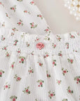 Rosebud Smocked Bloomer Set