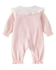 Heirloom Pleated Collar Romper