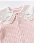 Heirloom Pleated Collar Romper