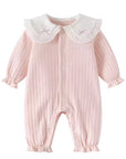 Heirloom Pleated Collar Romper