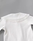 Heirloom Pleated Collar Romper