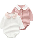 Ribbed Collar Bodysuit