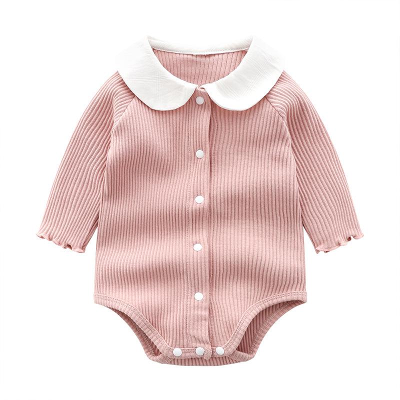 Ribbed Collar Bodysuit