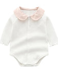 Ribbed Collar Bodysuit