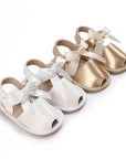 Ribbon Bow Sandals