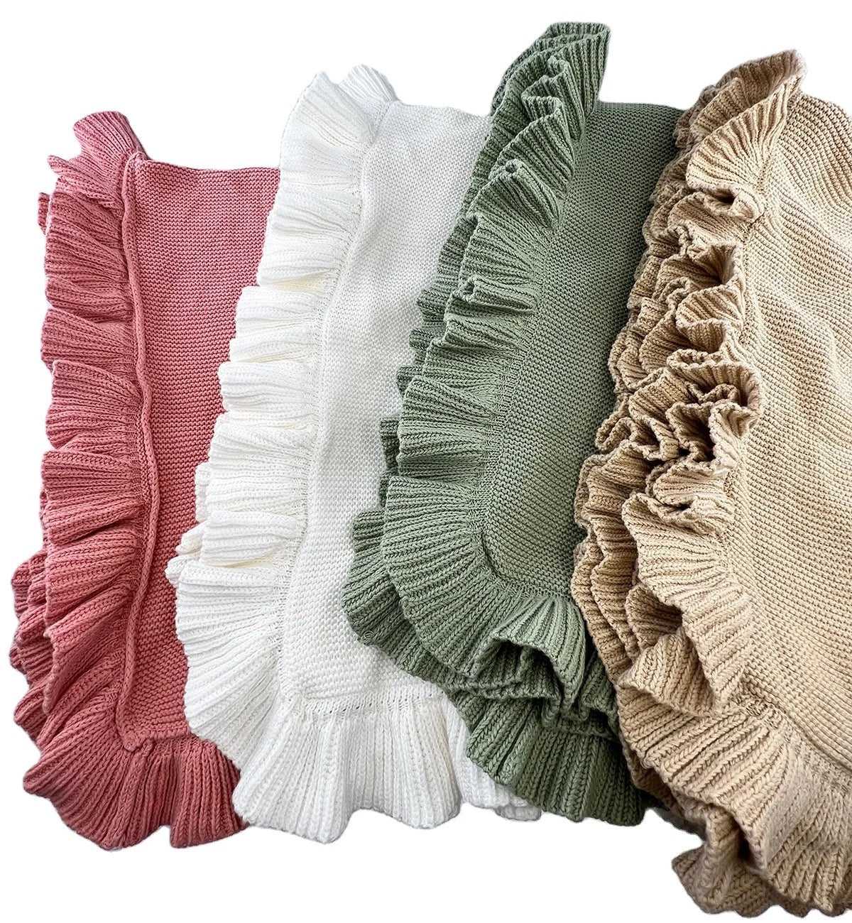 Cotton Knit Baby Blanket