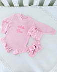 Knit Romper - Pink