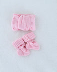 Knit Romper - Pink