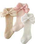 3 Pairs Bow Socks