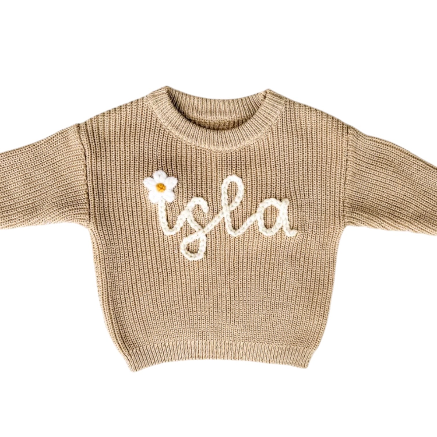 Personalized Embroidered Custom Knit Sweater
