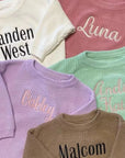 Personalized Knit Embroidered Custom Sweater