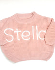 Personalized Embroidered Custom Knit Sweater