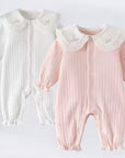 Heirloom Pleated Collar Romper
