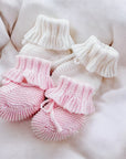 Ruffle Knit Booties