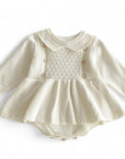 Snowdrop Knit Romper Dress