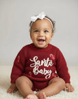 Santa Baby Knit Romper