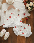 Berry Bliss Lace Bloomer Set