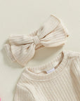 Knit Long Sleeve Romper