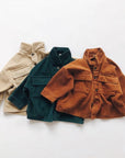 Corduroy Long Sleeve Jacket