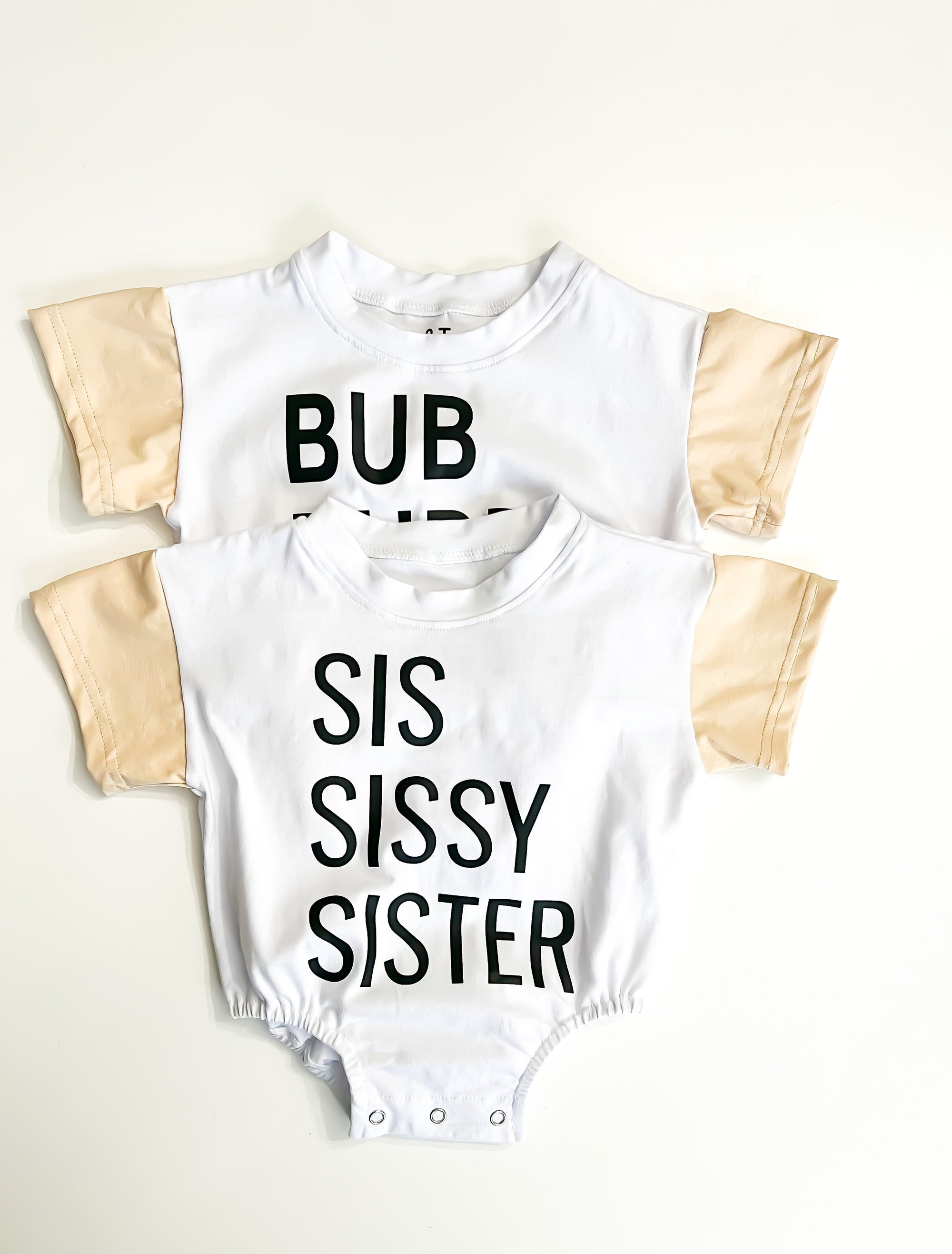 Sis / Bub T-shirt Romper