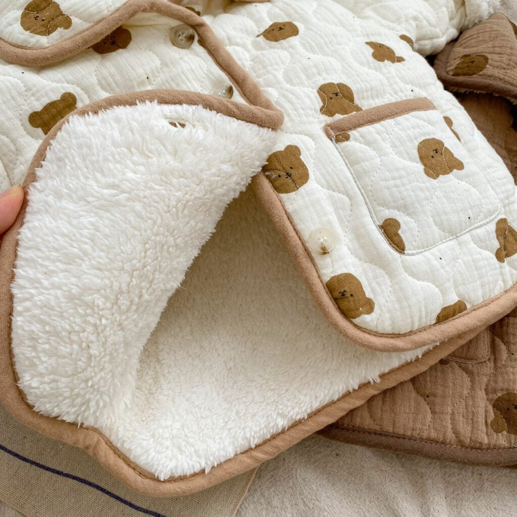 Teddy Bear Quilted Jacket