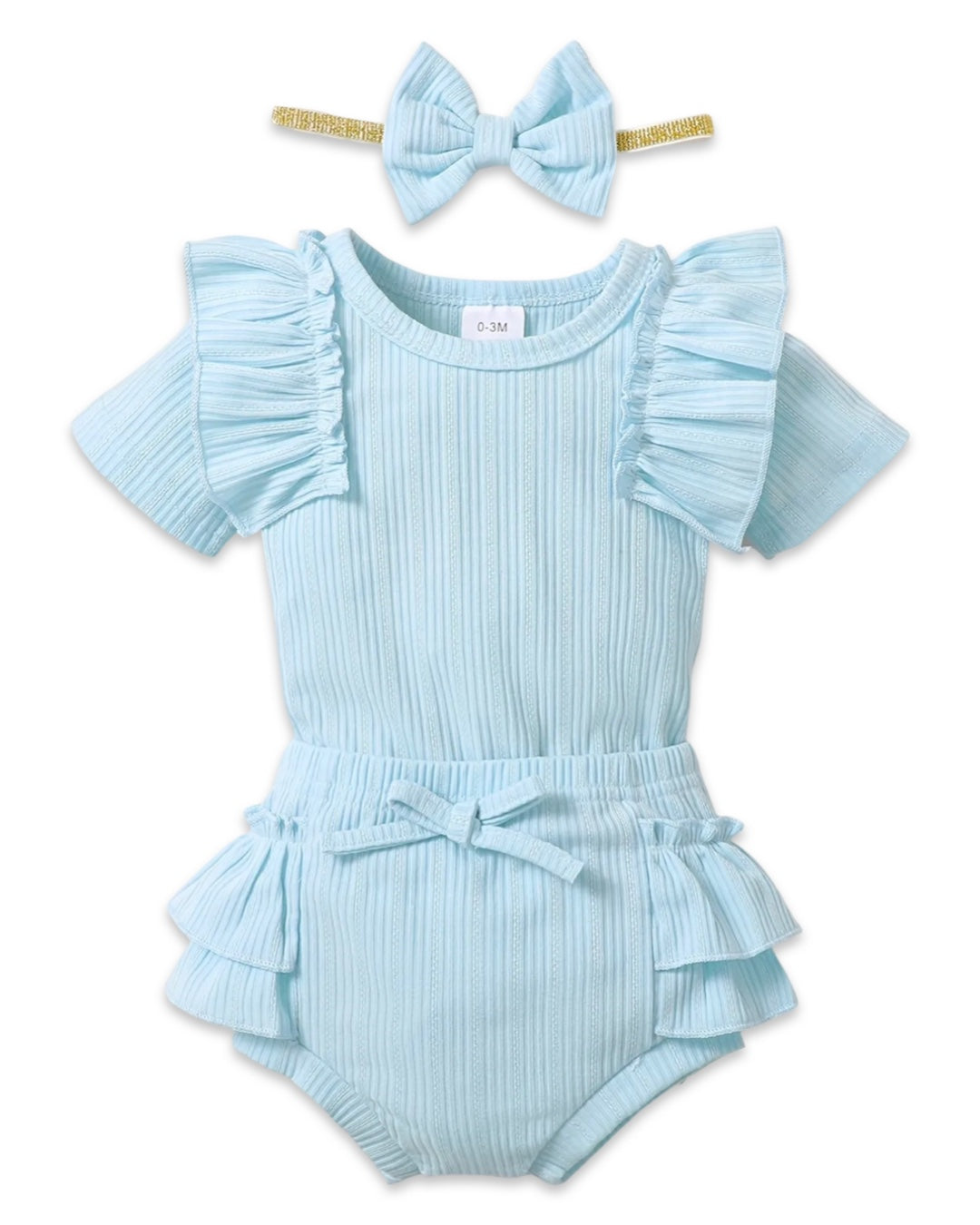 3pcs Ruffles Set