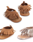 Fringe Sandals