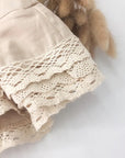 Ruffled Lace Bloomers Set