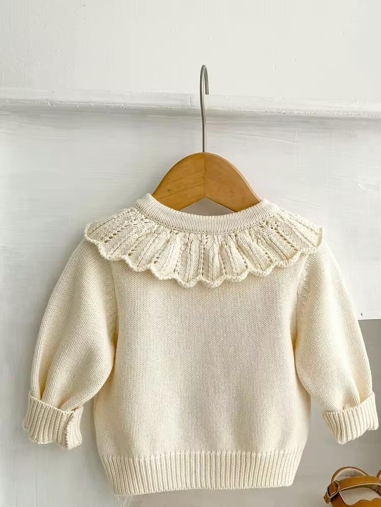 Floral Garden Knit Cardigan Set