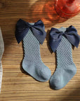 Hollow Bow Socks