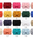 Knitted Fabric Bow Turban