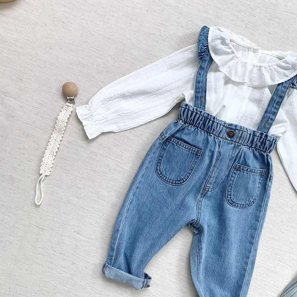 Denim Overalls