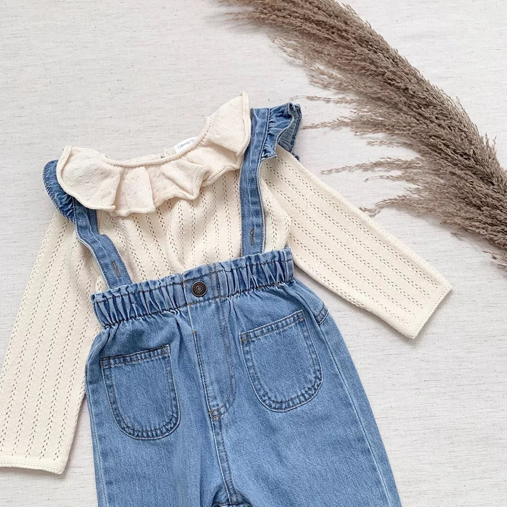 Denim Overalls