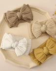 Knit Double Bow Headband