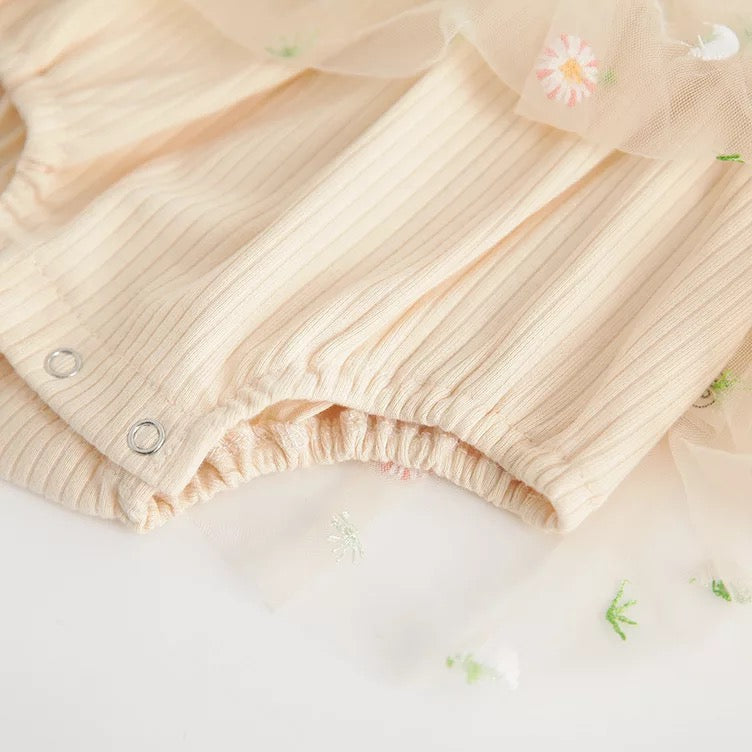 Long Sleeve Tutu Romper