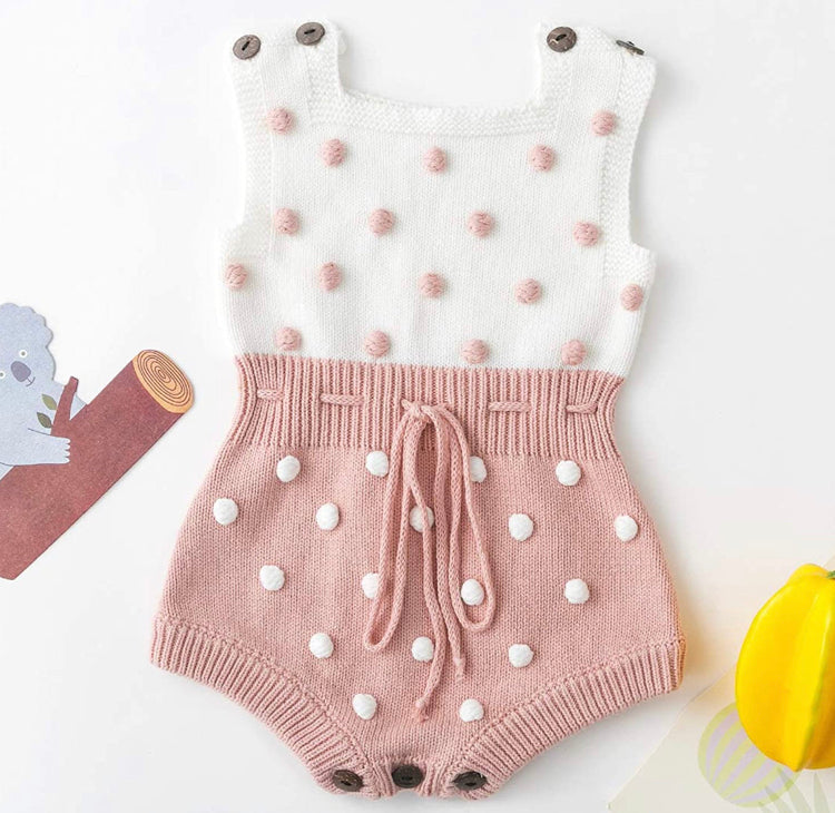 Joelle Pom Romper