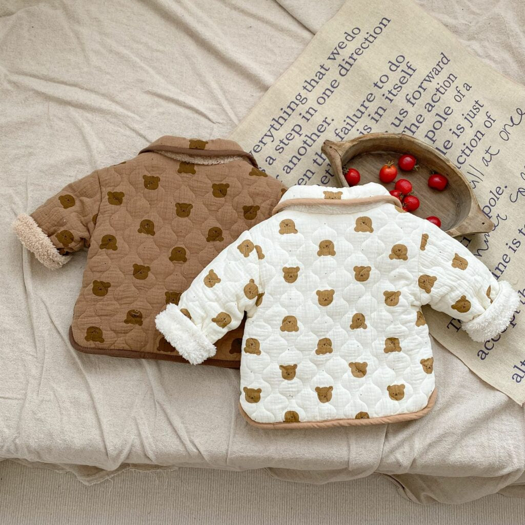 Teddy Bear Quilted Jacket